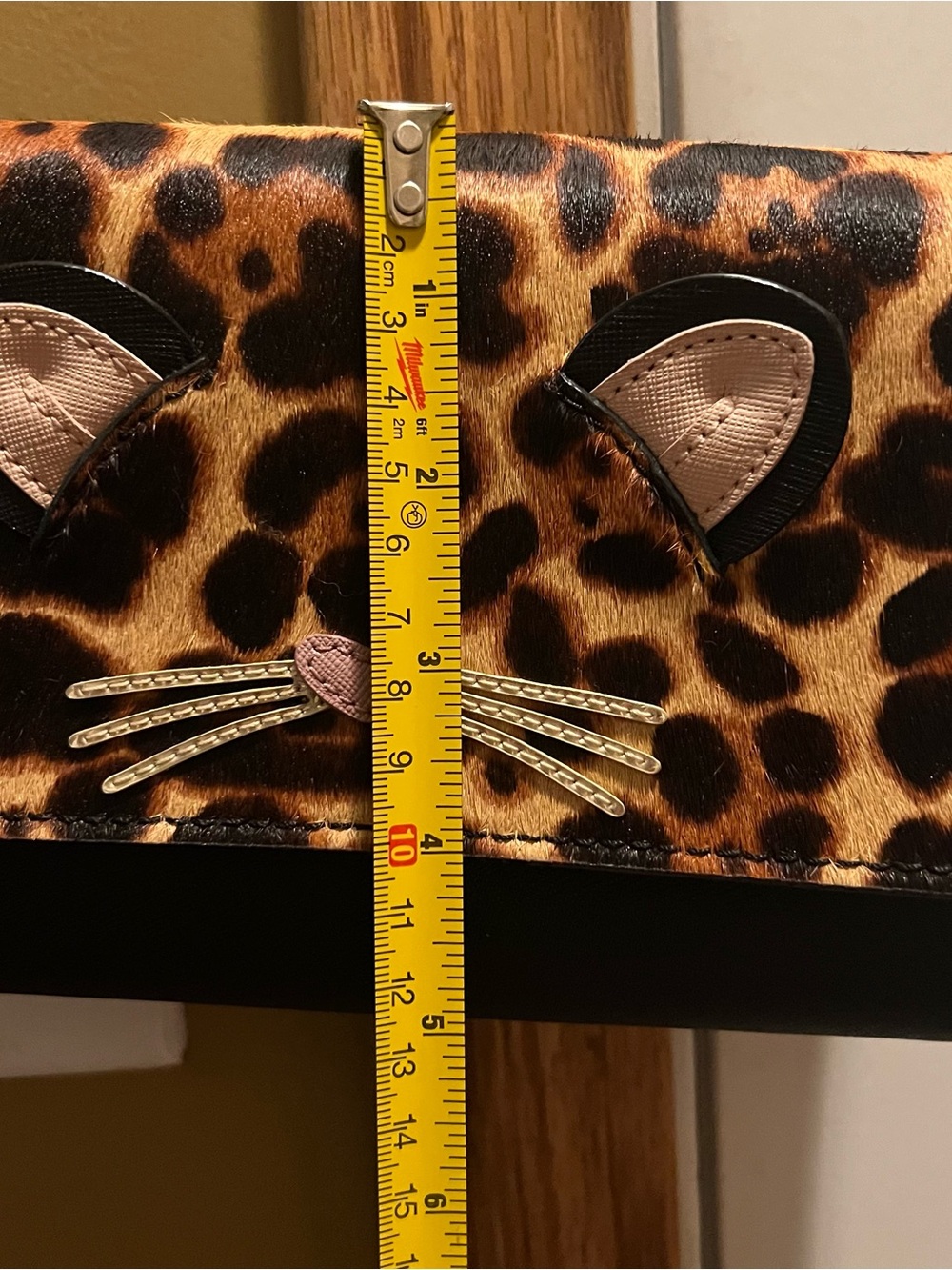 Kate Spade Run Wild Leopard Crossbody WLRU5029 - Picture 15 of 17